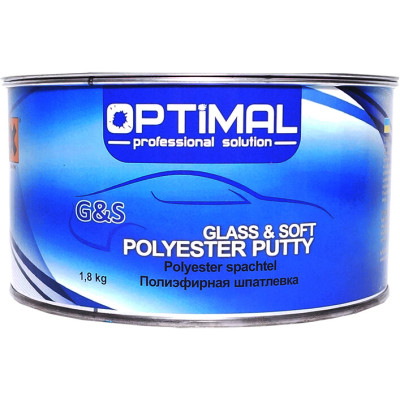 Шпатлевка со стекловолокном OPTIMAL Glass & Soft (OPS-G&S1800)